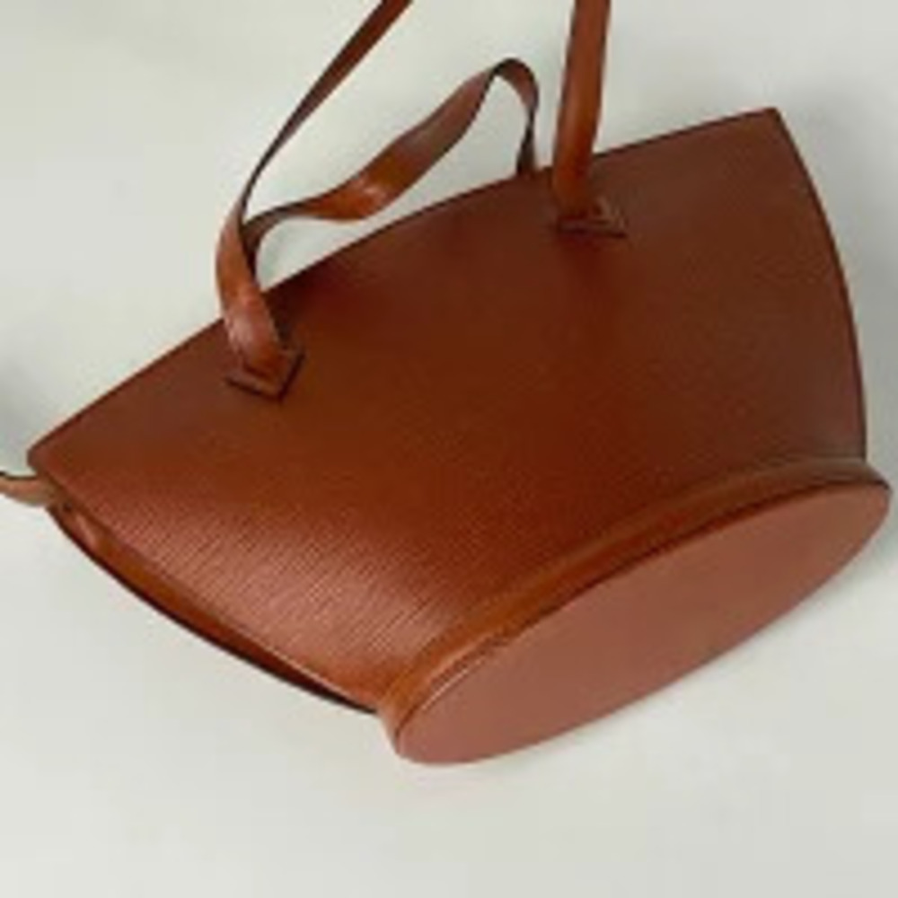 Louis Vuitton leather Brown Epi Jacques Saint Kenya handbag